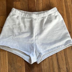 Gray Sweatshorts